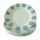 Set de 6 assiettes plates art déco Digoin & Sarreguemines