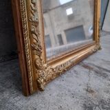 Miroir doré époque restauration 125x92