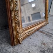 Miroir doré époque restauration 125x92
