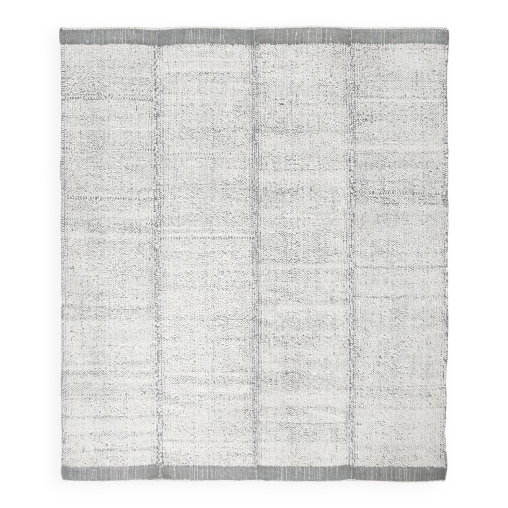 8x10 Handmade Wool Ash Green Modern Turkish Rug, 261x309Cm SK 34930