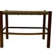 Vintage Stool Danish Papercord Rope small Stool Mid Century