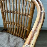 Child's rattan armchair