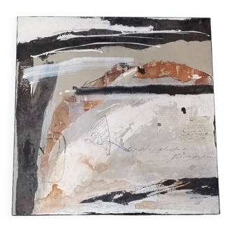 Abstract painting by Michelle Boissonnot