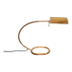 Grande lampe de bureau en laiton, Cosack Leuchten, années 70