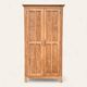 Armoire parisienne panneautée en bois brut, 1930