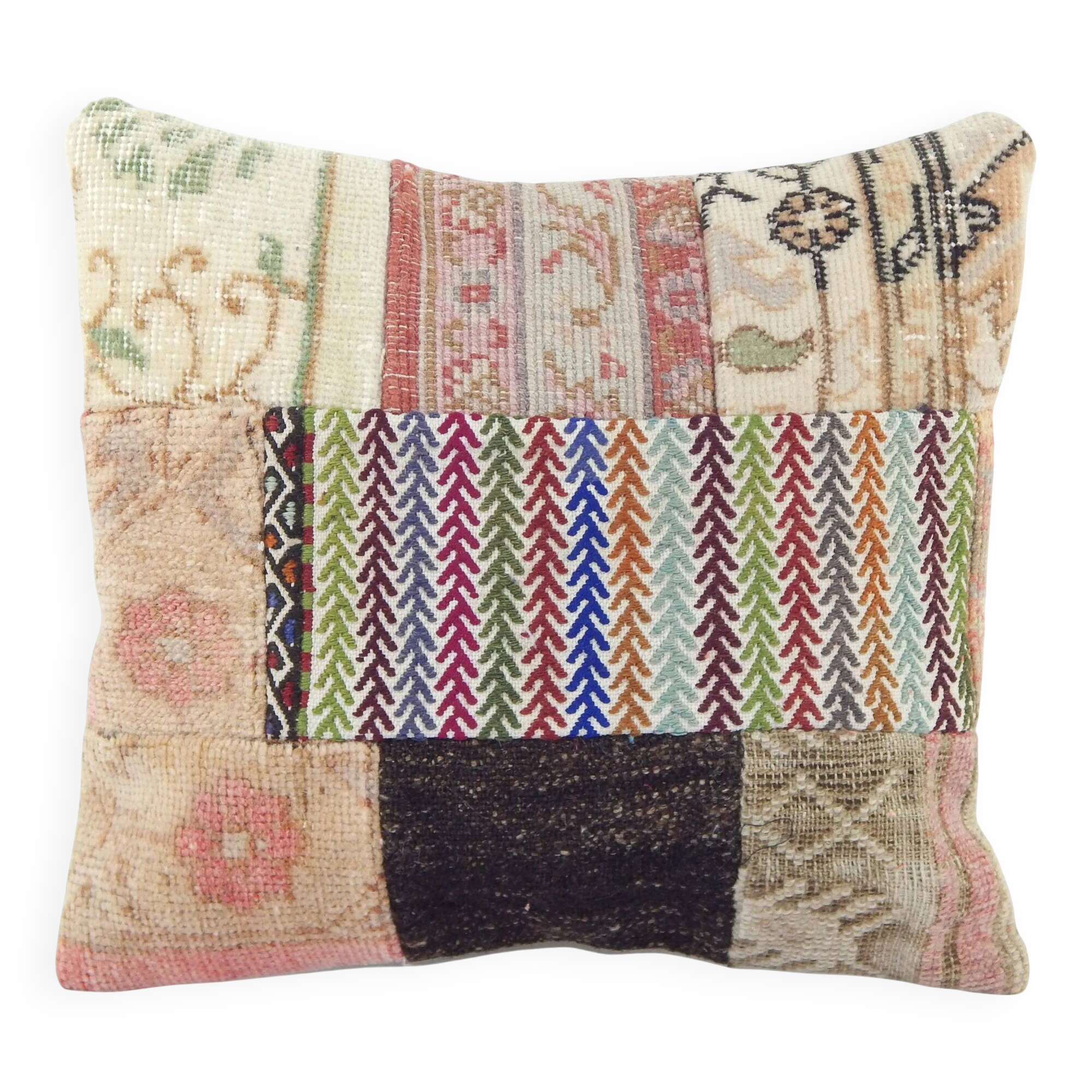 Vintage Turkish cushion cover 51x46 cm