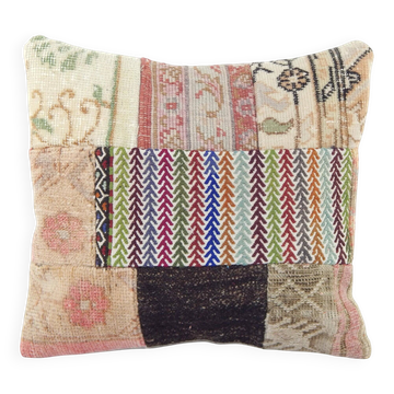Vintage Turkish cushion cover 51x46 cm
