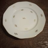 Vintage presentation plate on foot