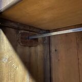 Large old pine cabinet