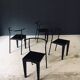 Postmodern Dr. Glob Dining Chairs by Philippe Starck for Kartell, Italy, 1980s, Set of 4