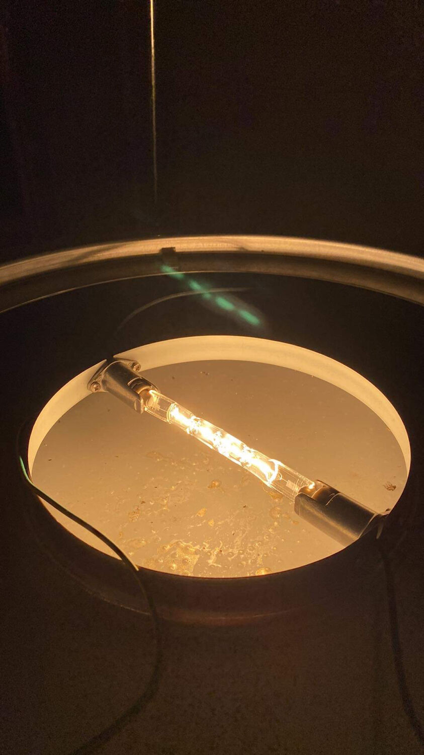 Pendant lamp Mira S Ezio Didone for Arteluce space age