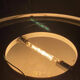 Pendant lamp Mira S Ezio Didone for Arteluce space age