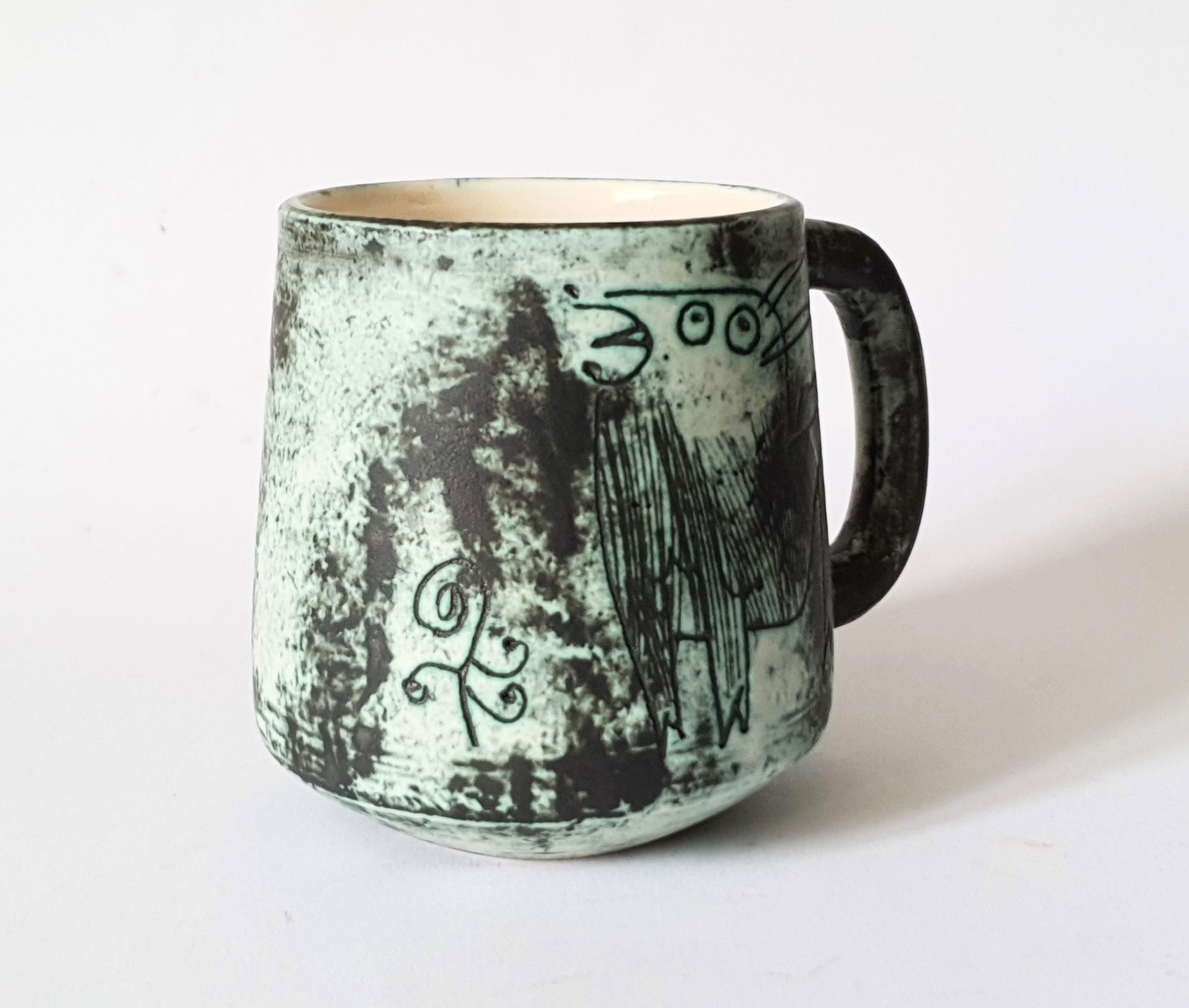 Ceramic cup by Jacques Blin
