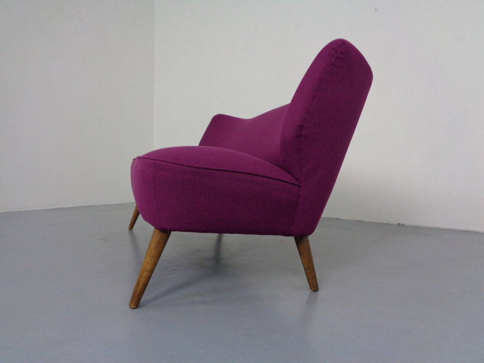 German cocktail sofa, 1950s