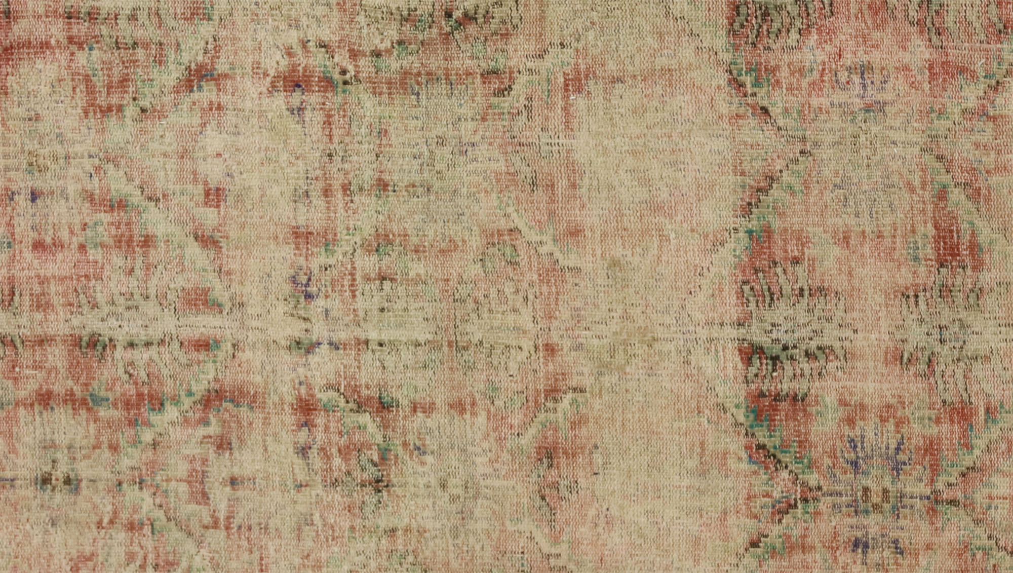 Anatolian handmade vintage rug 278 cm x 196 cm