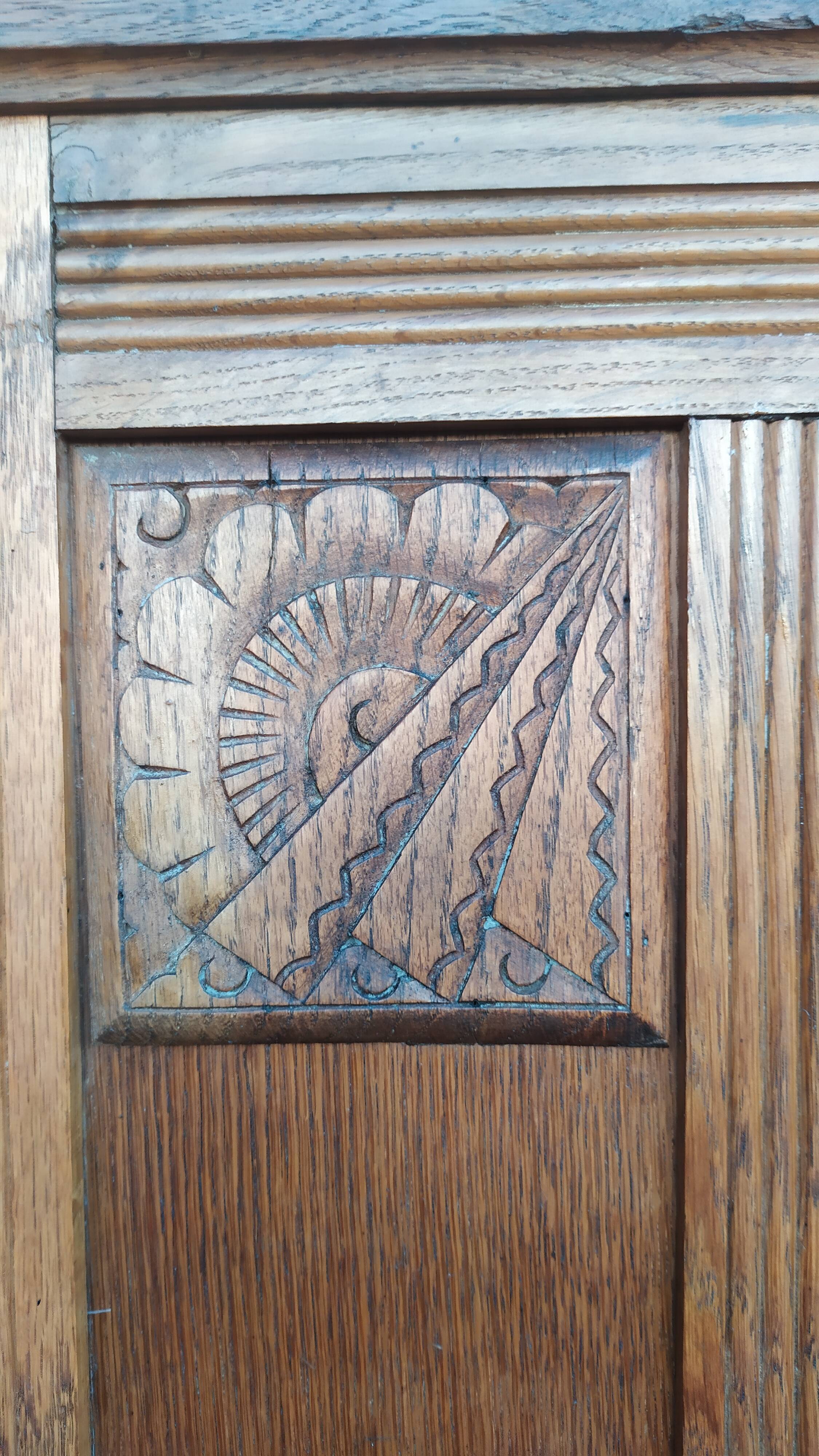 Parisian art deco wardrobe