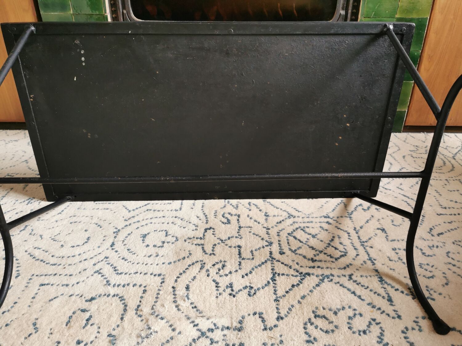 Vintage JG Picard ceramic coffee table