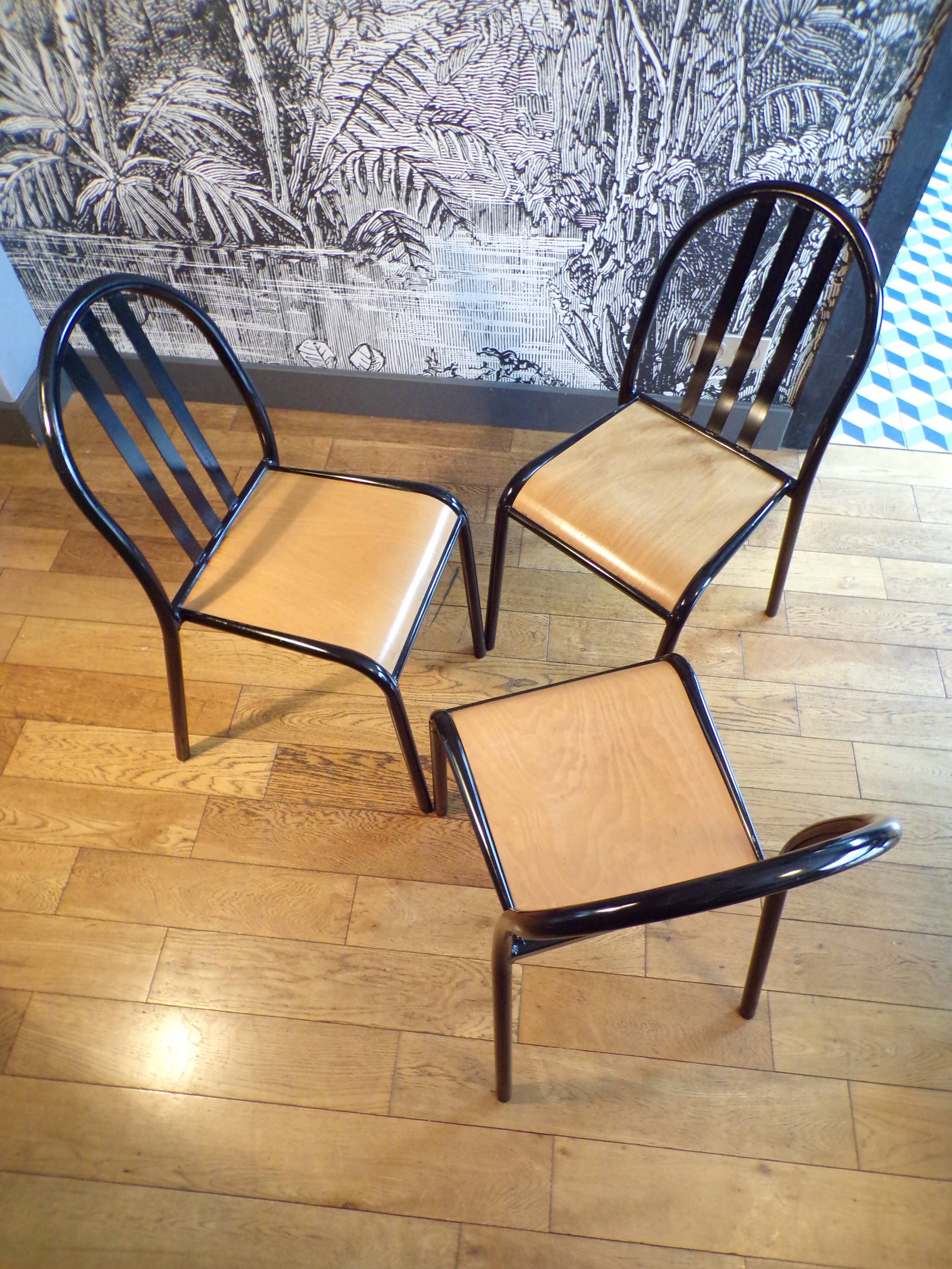 3 Mallet-Stevens chairs