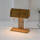 Lampe de bureau moderne en rotin BP