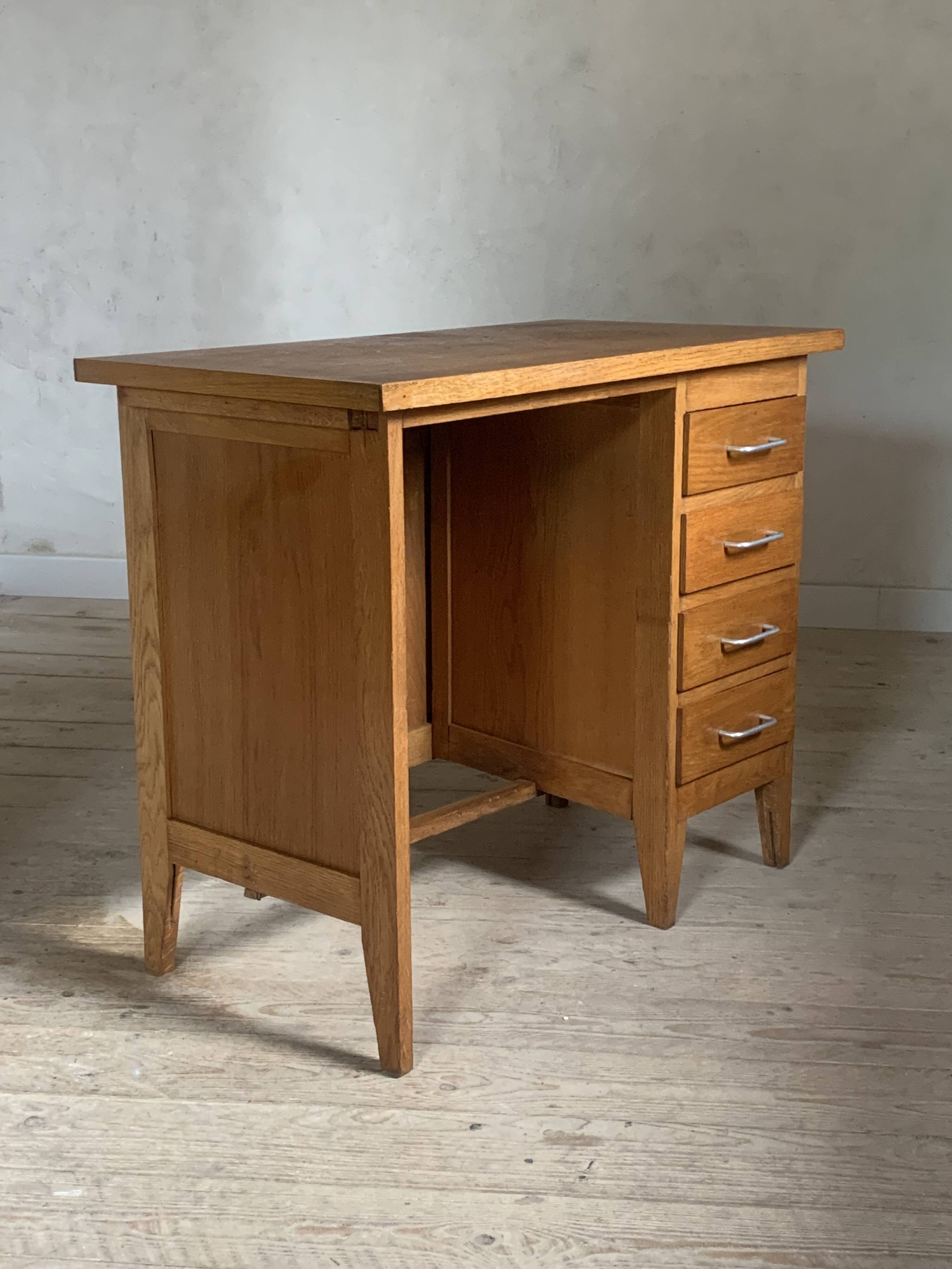 Vintage oak desk