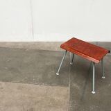 Minimalist stool in Pagwood mid-century, 1960s