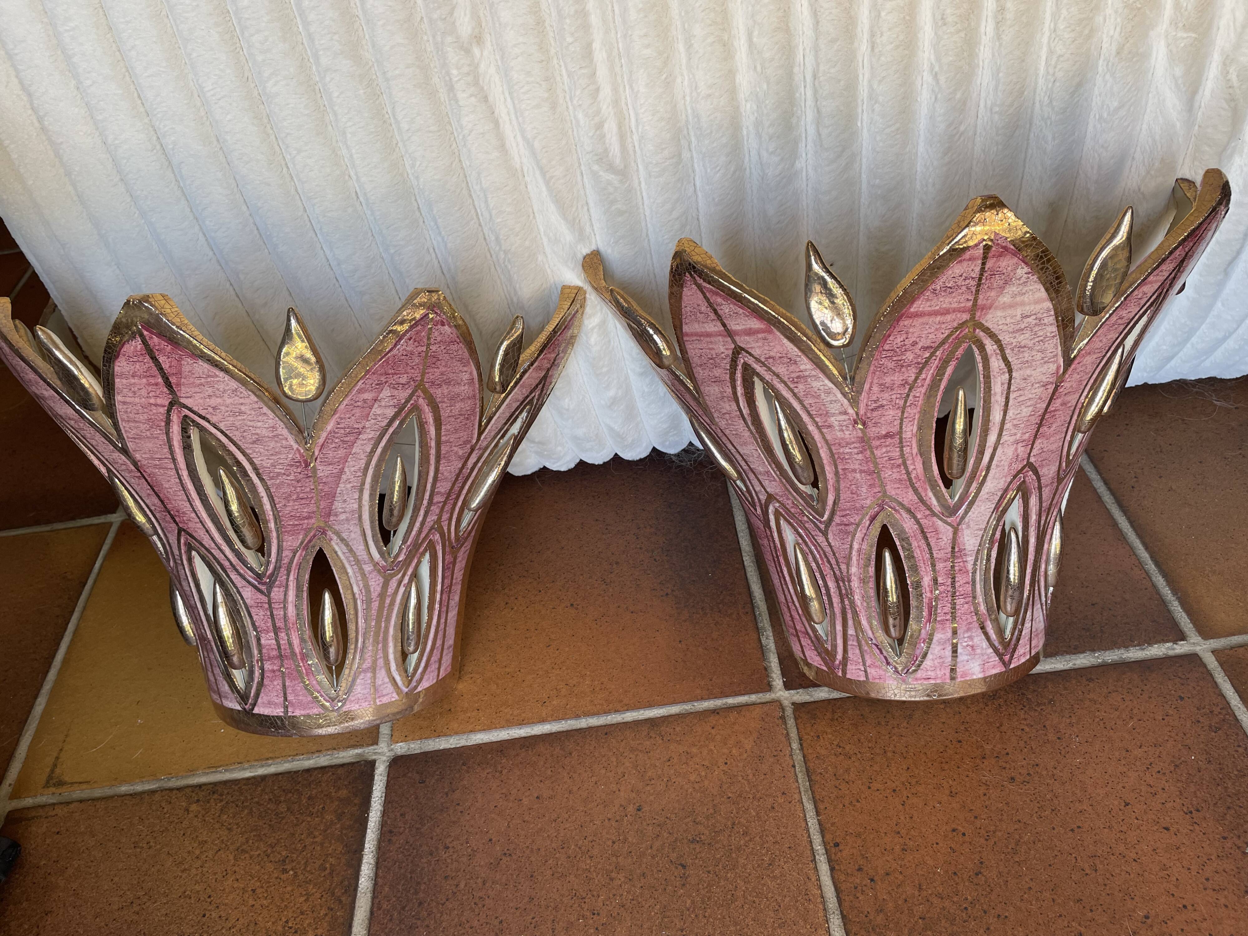 Appliques couronnes Georges Pelletier
