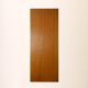 Scandinavian oak cabinet with woven rattan doors