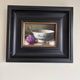Beautiful still life with plum and bowl.