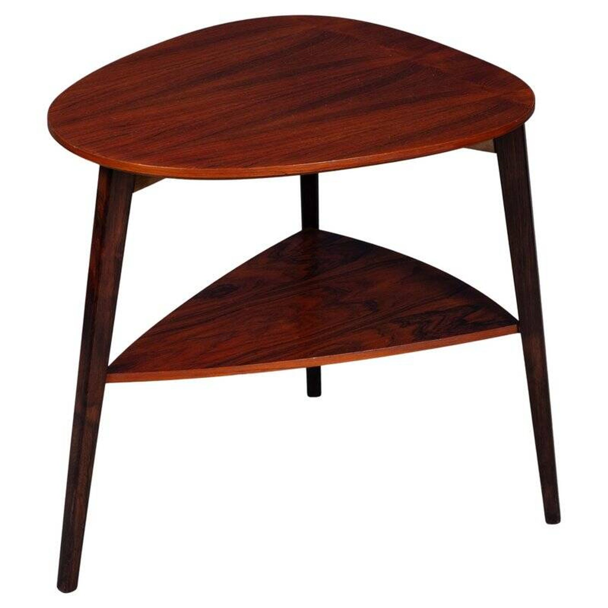 Table d'appoint en palissandre par Holger Georg Jensen, Danemark, années 1960.