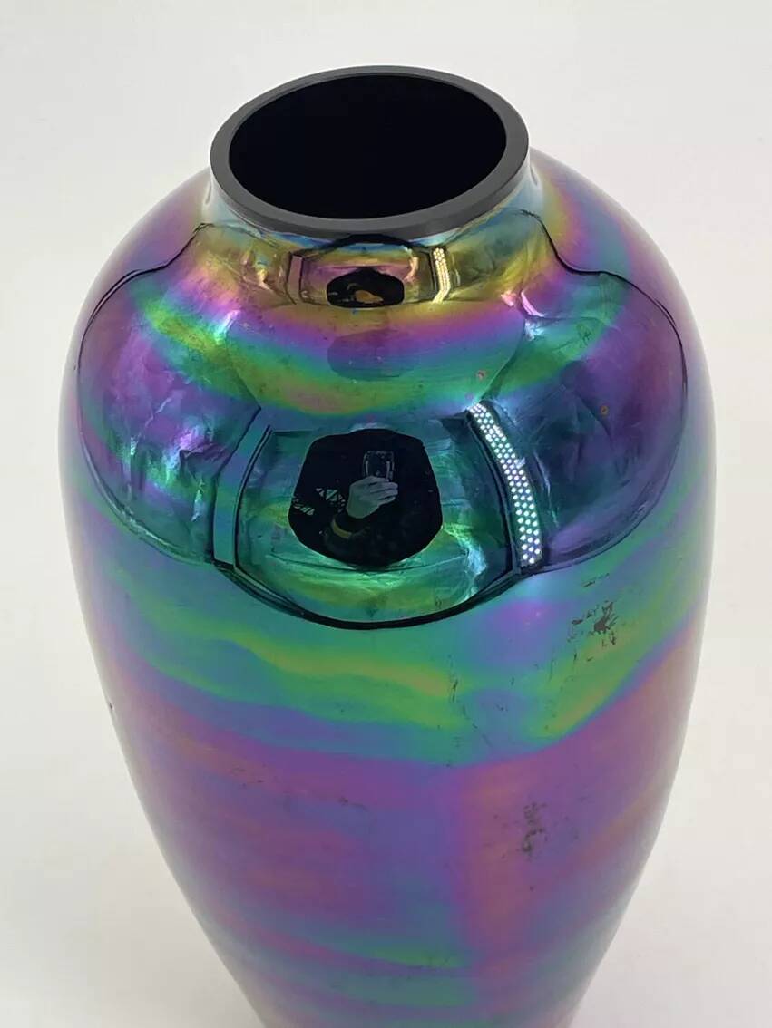 Vintage mercury ceramic vase