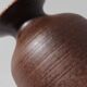 Unglazed Brown Ceramic Vase, Germany, 1960s