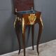 Small working coffee table in marquetry, Louis XV style – late 19th century.