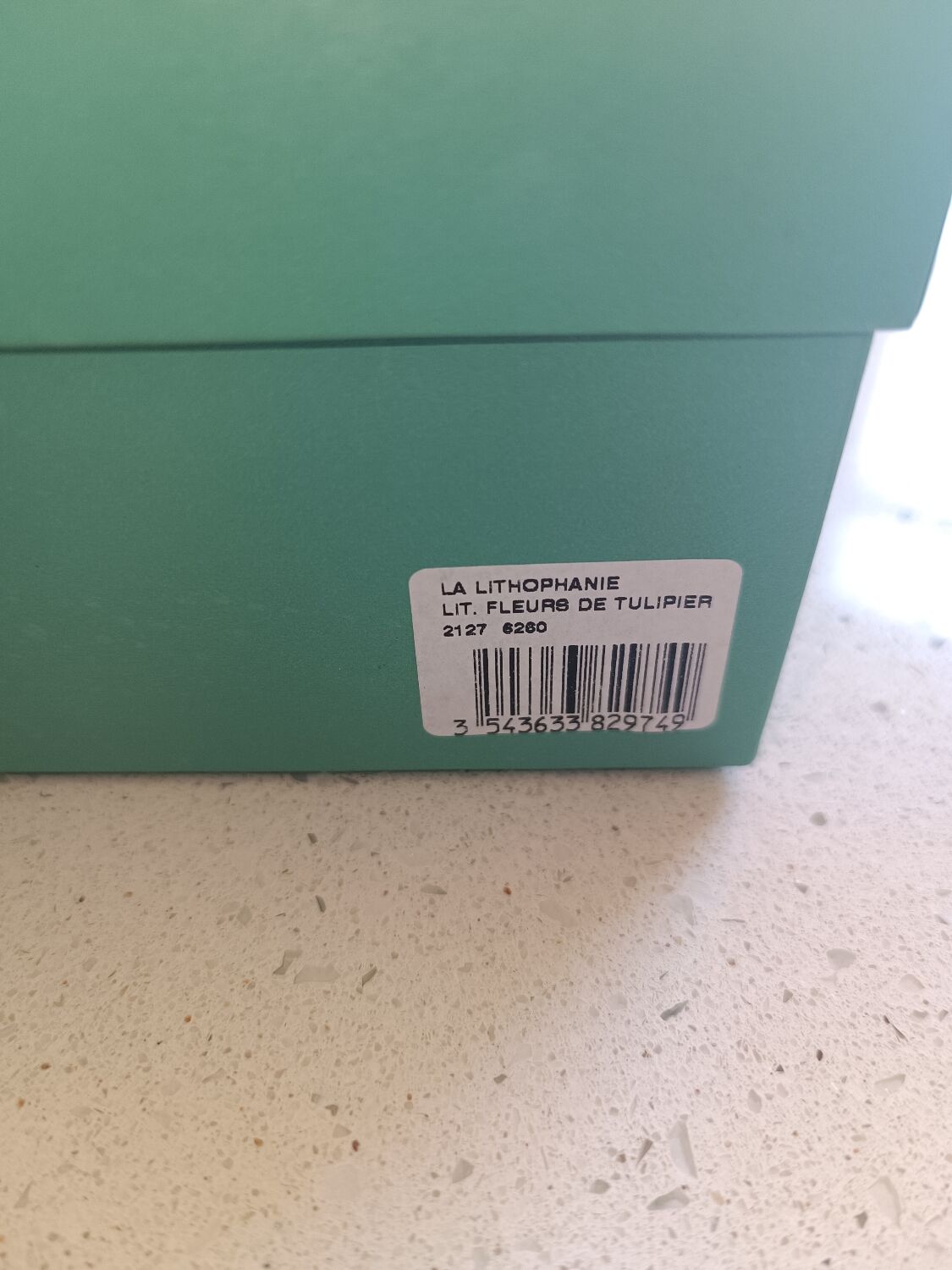 Photophore Bernardaud Lithophanie Tulip blossoms