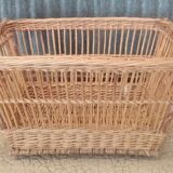 Large vintage wicker basket