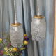 Walking lamp - Globe frosted glass 50s