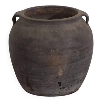 Small antique vase in dark tones (c.1900) #12