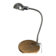 Vintage 1950 chrome industrial vice lamp Jumo 215 - 55 cm