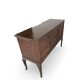 Élégant buffet italien fabriqué par Galleria G. Malafronte, Rome, années 1940