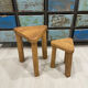 Paire de tables d’appoints vers 1950