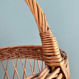 Vintage wicker basket
