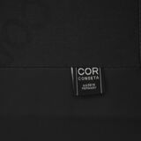 Black leather modern Conseta sofa by Friedrich Wilhelm Möller for COR