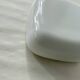 Wall light ceiling light square 25 cm white opaline glass 1960 1970 LAMP-7329