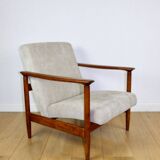 GFM-142 armchair, design by Edmund Homa from the 70s, beige