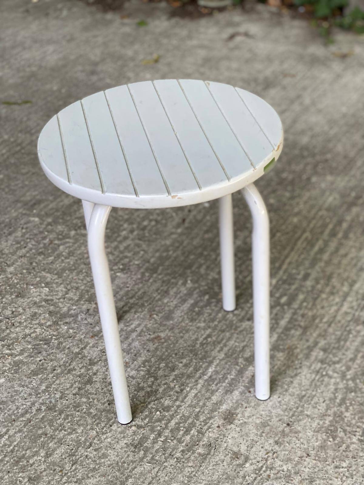 Tabouret rond en bois Allibert