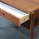 1960s Danish Teak Sewing Cart or Side Table