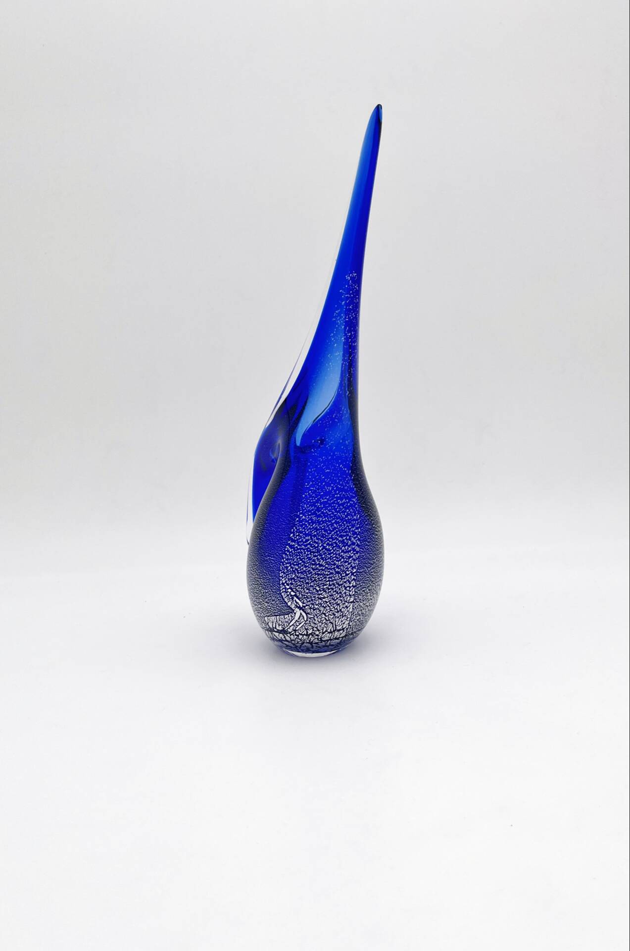 Pichet Colibri Signed Allan Scharff Holmegaard Blue Leaf Silver 27cm