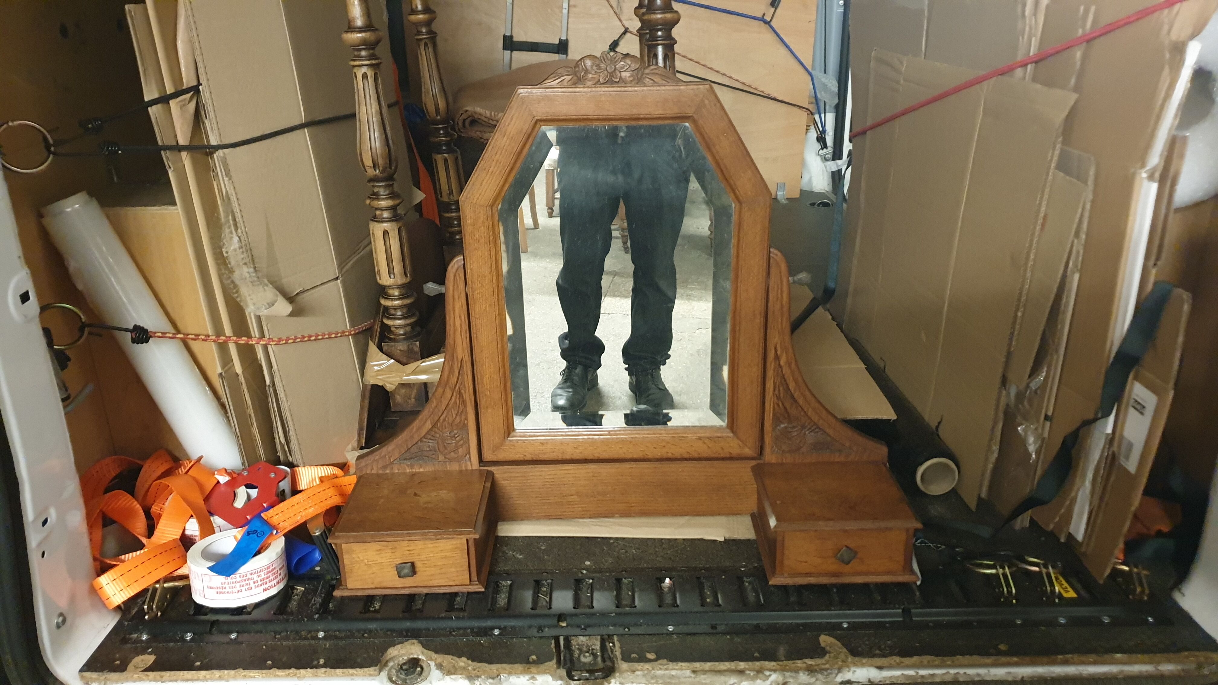 Period art nouveau hairdresser