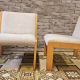 Pair of vintage 1960s armchairs