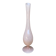 Vase in powdered pink opaline