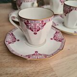 Art Nouveau café service Limoges BRP Bernardaud and Raynaud